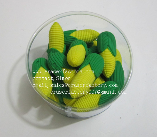 LXF22  cylinderic shaped corn erasers 