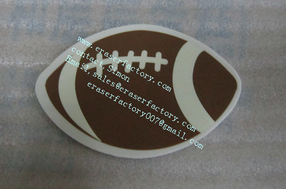 LXP8  rugby printing erasers 