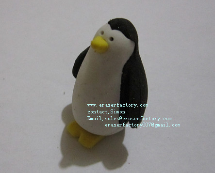  LXA2  Penguin Puzzle Animal Erasers