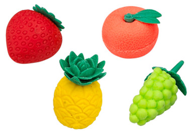 LXS6 Fruit Erasers Set