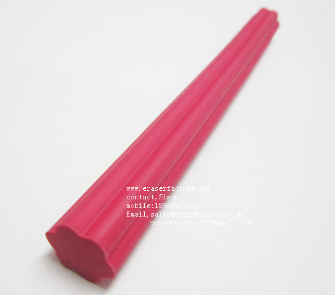 LXC41 Long Red Eraser